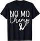 No mo chemo Ribbon Butterflies T-Shirt - T-Shirt | Black