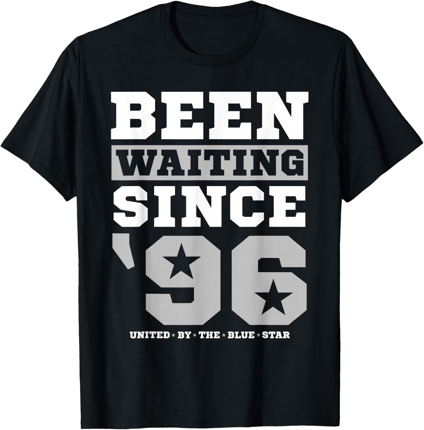 Been Waiting Since '96 Cowboys T-Shirt - T-Shirt | Black
