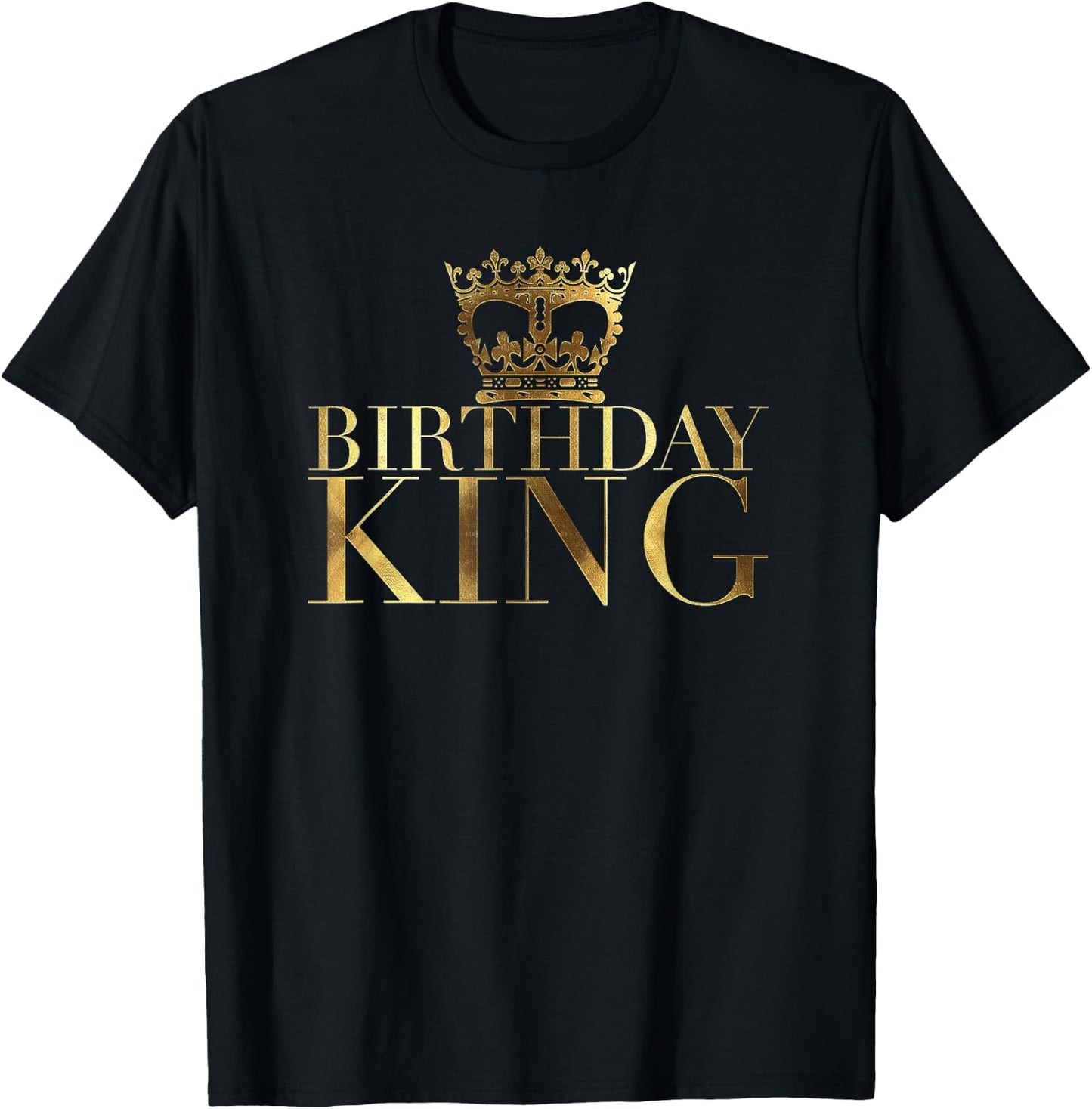 Birthday Costume, Gifts and Decorations Boys Kings T-Shirt - T-Shirt | Black