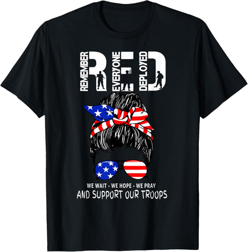 Red Friday Military Support - Remember Everyone Deployed