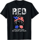 Red Friday Military Support - Remember Everyone Deployed T-Shirt - T-Shirt | Black
