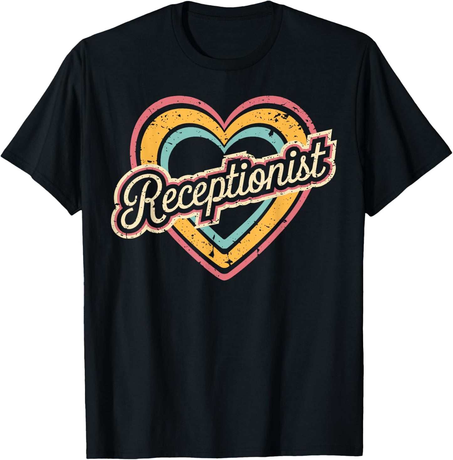 Receptionist T-Shirt - T-Shirt | Black
