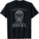 Funny Orthopedic Surgeon Game Of Bones Orthopedist Humor T-Shirt - T-Shirt | Black