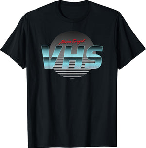 Retro VHS Gift T-Shirt - T-Shirt | Black