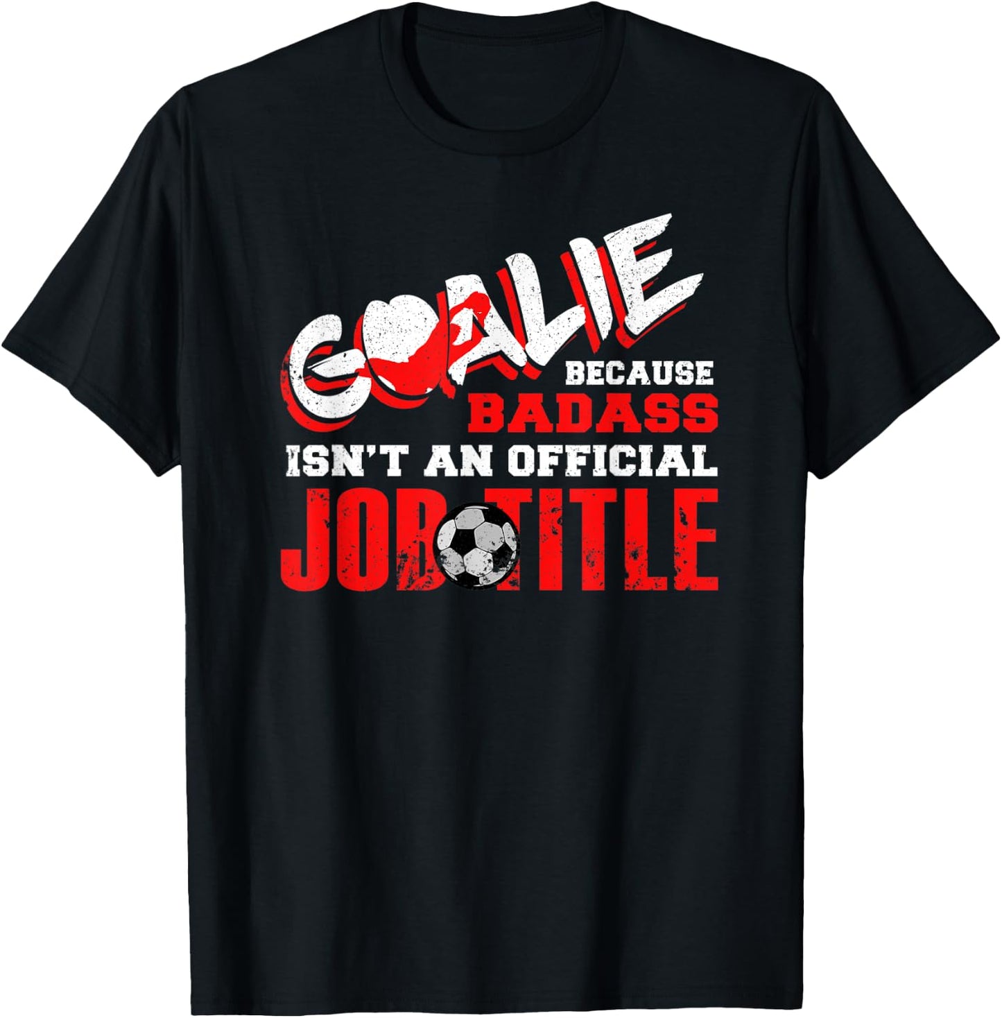 Funny Goalie Goalkeeper Outfit Clothing Soccer Player Keeper T-Shirt - T-Shirt | Black