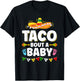 Let's Taco Bout A Baby Cinco de Mayo Pregnancy Announcement T-Shirt - T-Shirt | Black