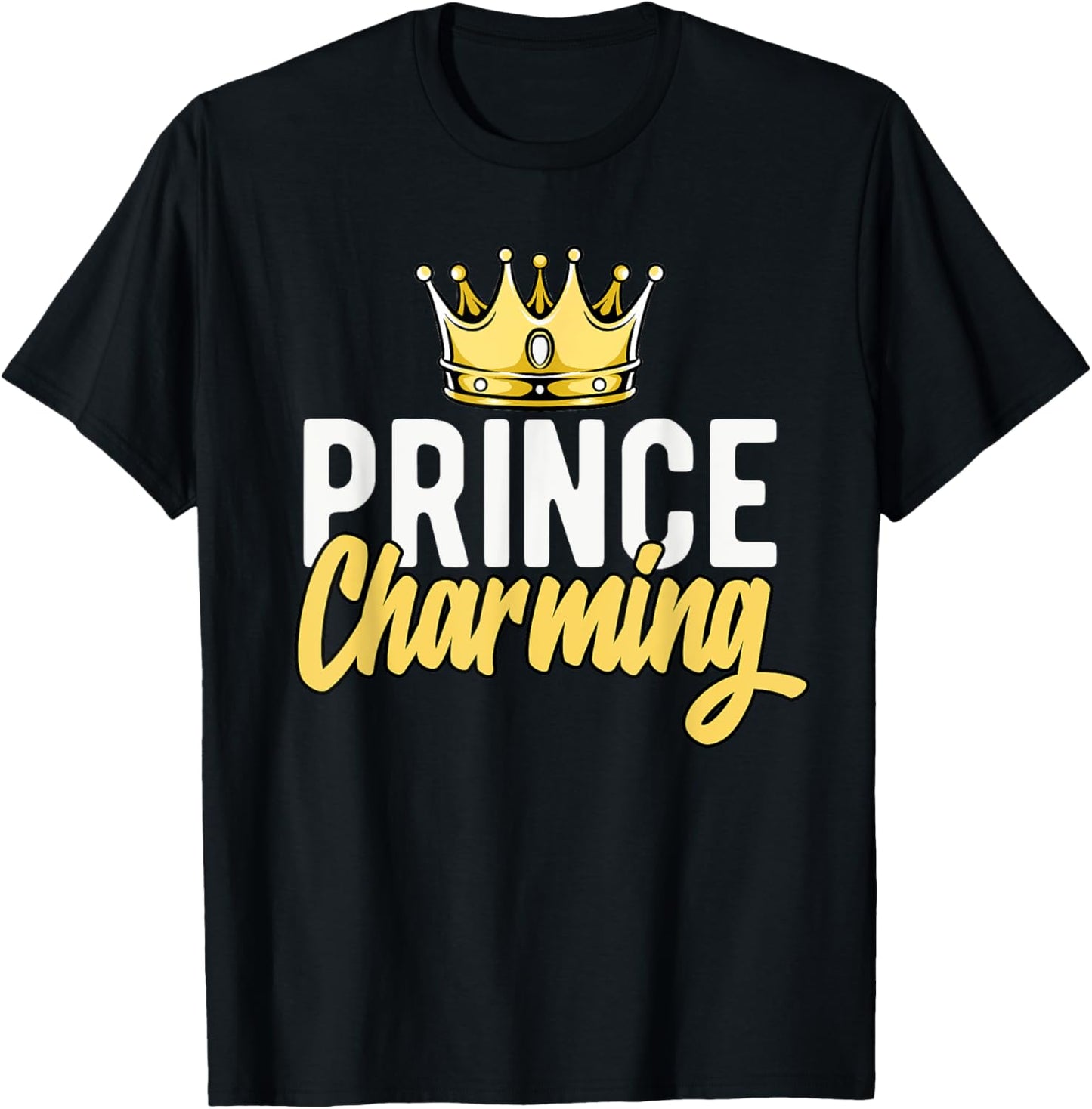 Funny Halloween Costumes Prince CharmingFunny Cute Costume T-Shirt - T-Shirt | Black