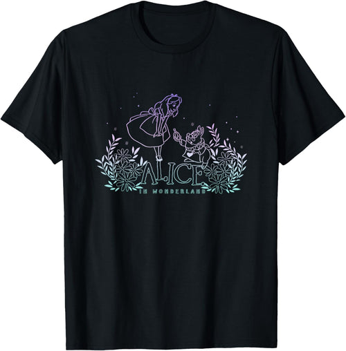 Disney Alice In Wonderland Alice Meets White Rabbit Dark