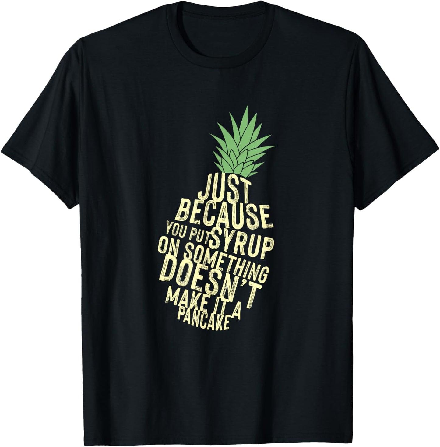 Gus and Spencer - Funny Pineapple - Psych T-Shirt - T-Shirt | Black