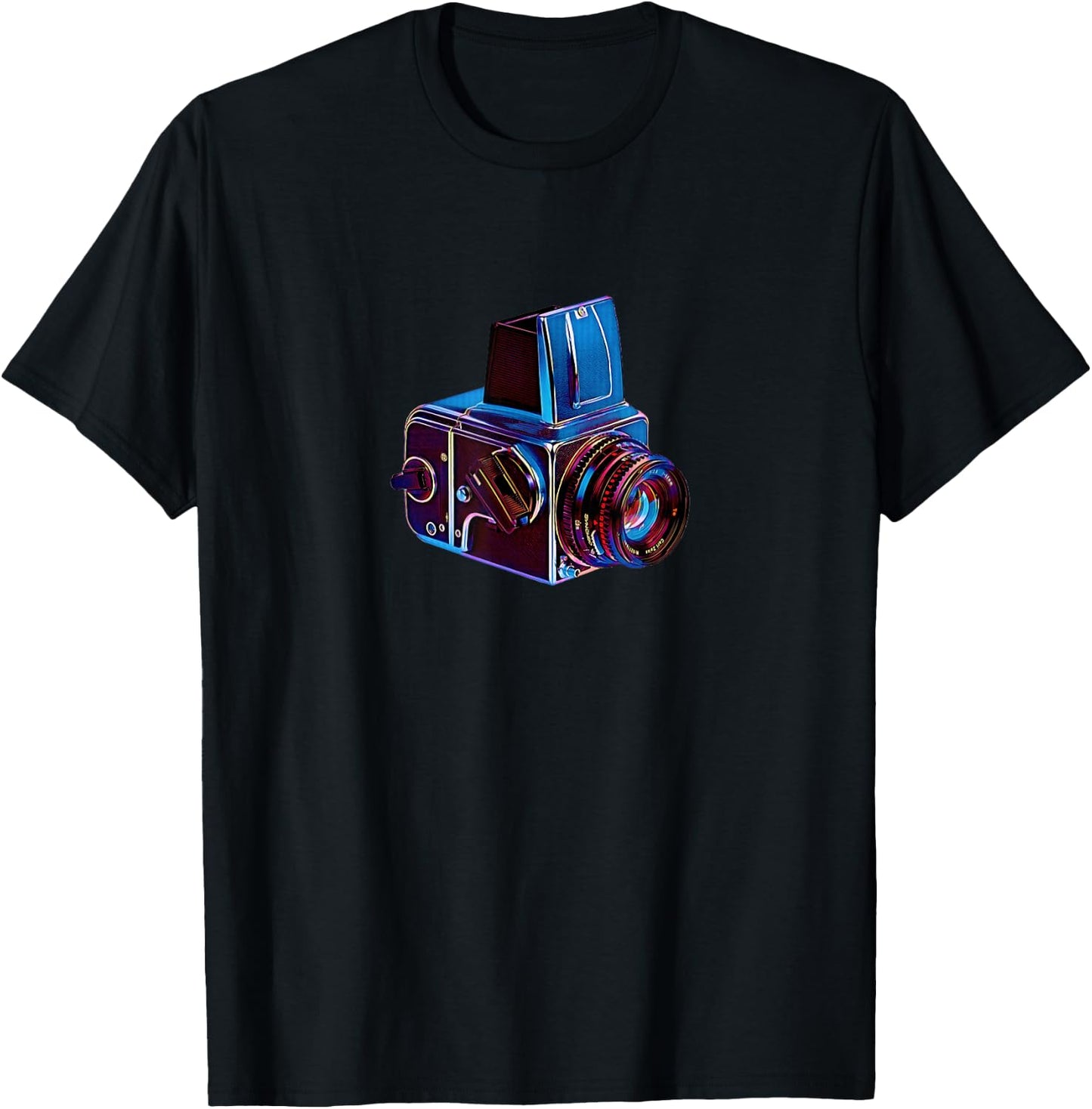 Vintage Hasselblad Style Classic Camera T-Shirt - T-Shirt | Black