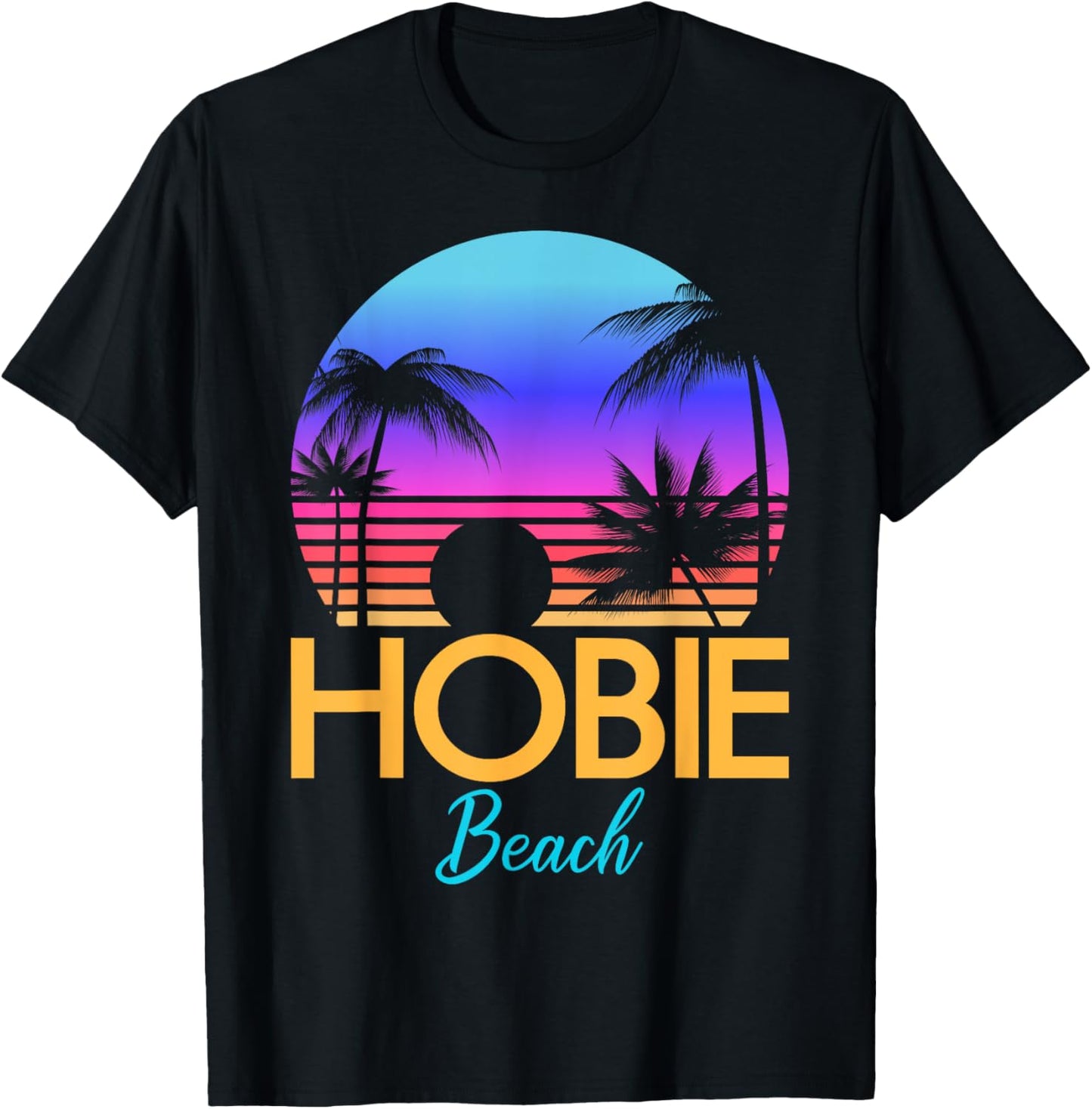 Hobie Beach South Africa Men Women Girls Kids T-Shirt - T-Shirt | Black