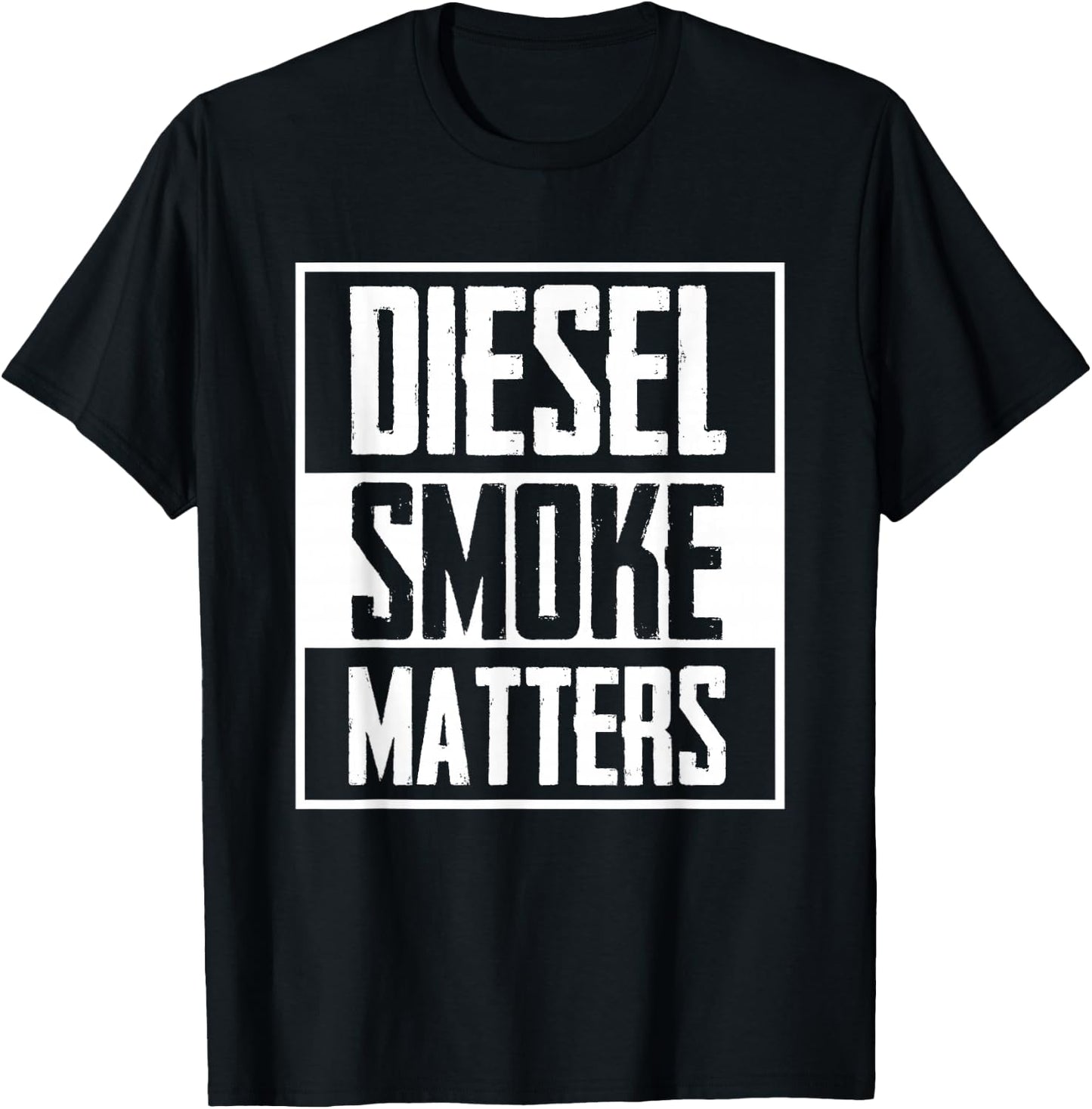 DIESEL SMOKE MATTERS Diesel Truck Roll Coal T-Shirt - T-Shirt | Black
