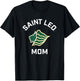 Saint Leo University Lions Arched Mom T-Shirt - T-Shirt | Black