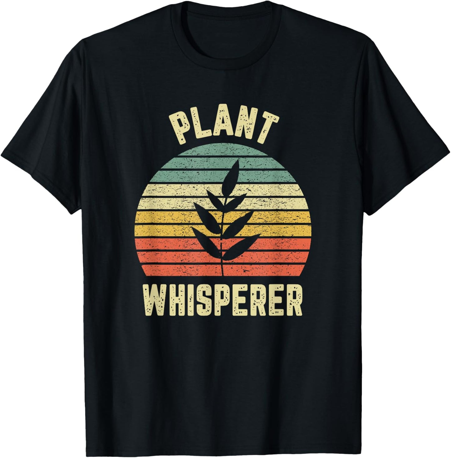 Plant Whisperer Shirt Funny Gardening Botanical Garden T-Shirt - T-Shirt | Black