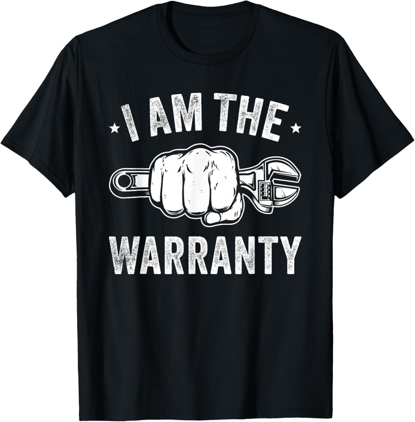 Car Lover I Am The Warranty Car Mechanic T-Shirt - T-Shirt | Black