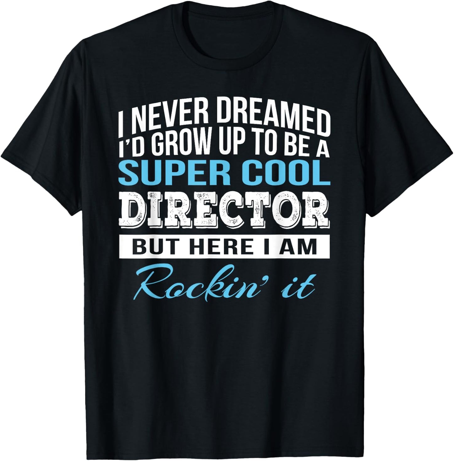 Funny Director Appreciation Gift T-Shirt - T-Shirt | Black