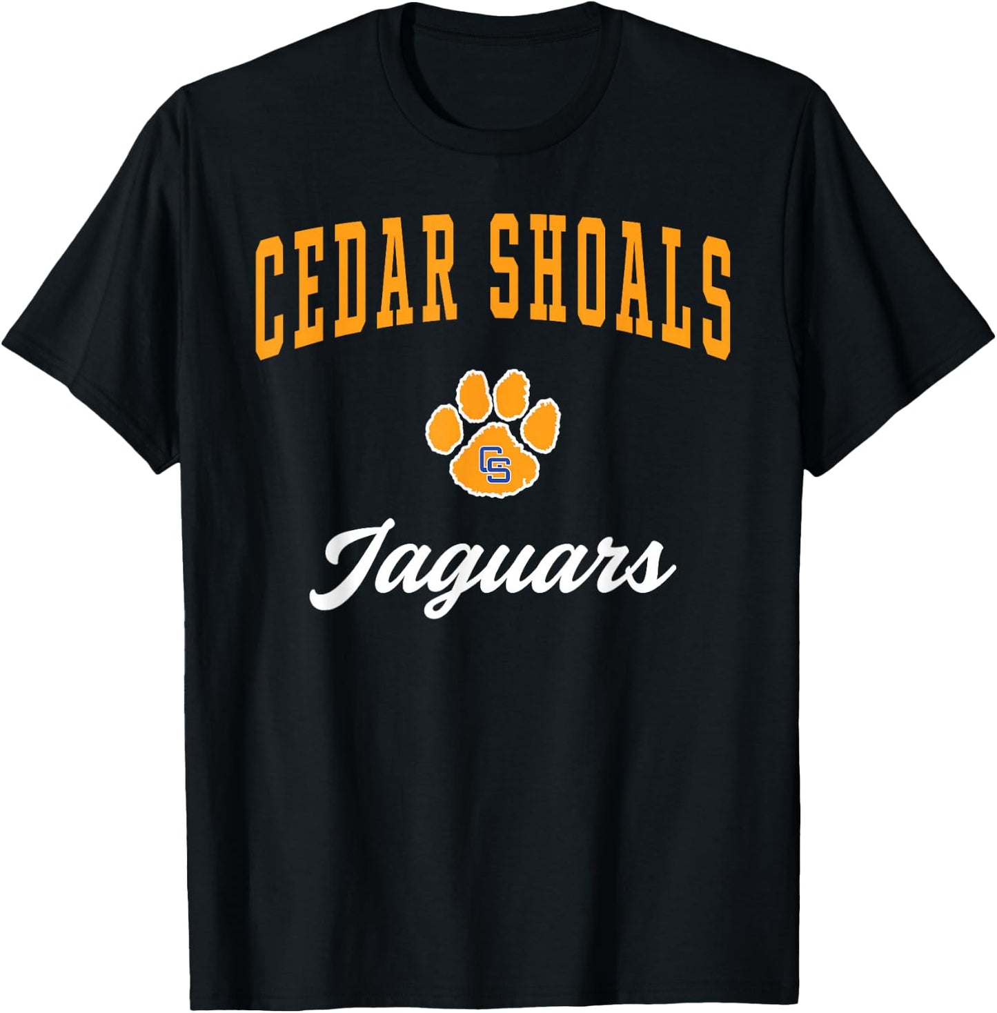 Cedar Shoals High School Jaguars T-Shirt - T-Shirt | Black