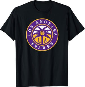 WNBA Los Angeles Sparks Fan Base T-Shirt - T-Shirt | Black