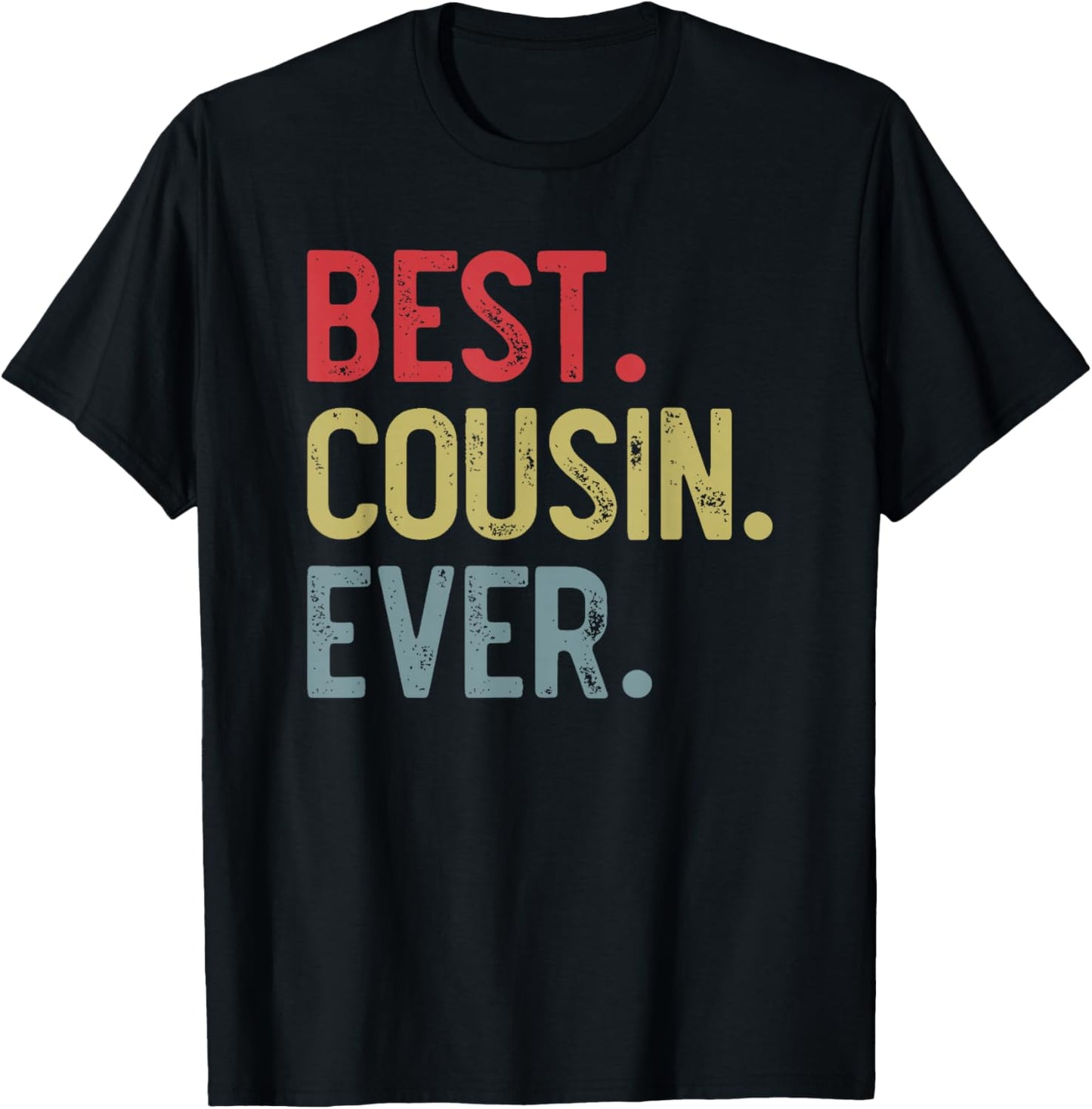 Best Cousin Ever Vintage Father's Day for Cousin T-Shirt - T-Shirt | Black