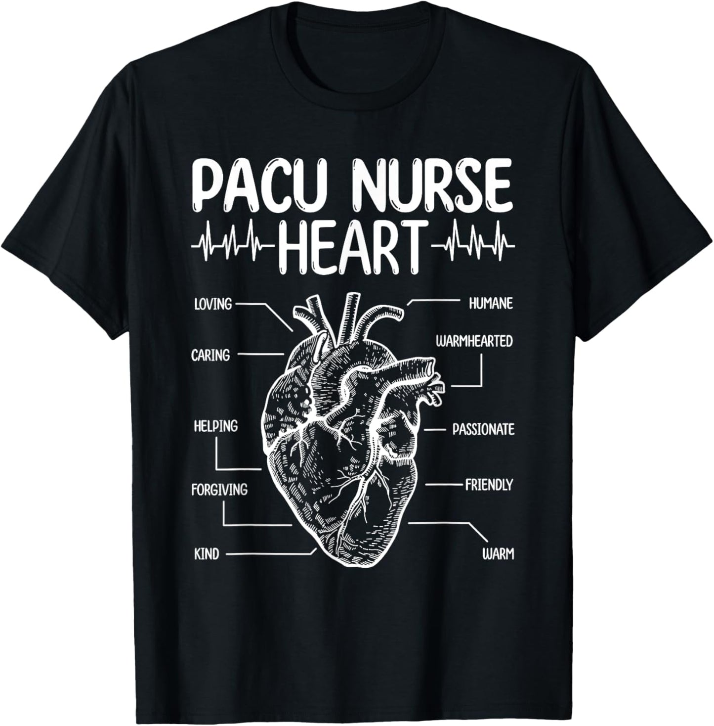 PACU Nurse Accessoires for Work PACU Nursing Essentials T-Shirt - T-Shirt | Black