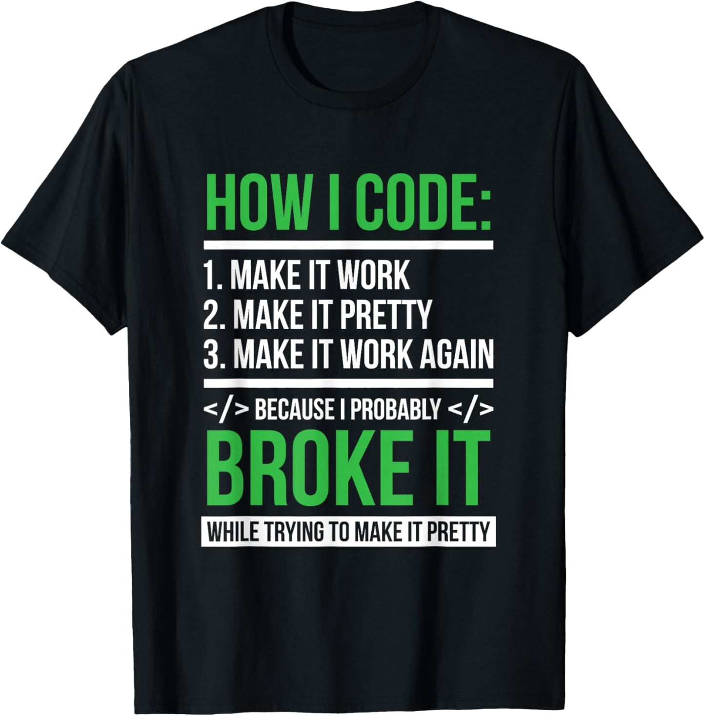 Coder Coden - Computer Scientist Developer Programmer T-Shirt - T-Shirt | Black