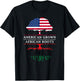 American Grown with African Roots - Pan Africa T-Shirt - T-Shirt | Black
