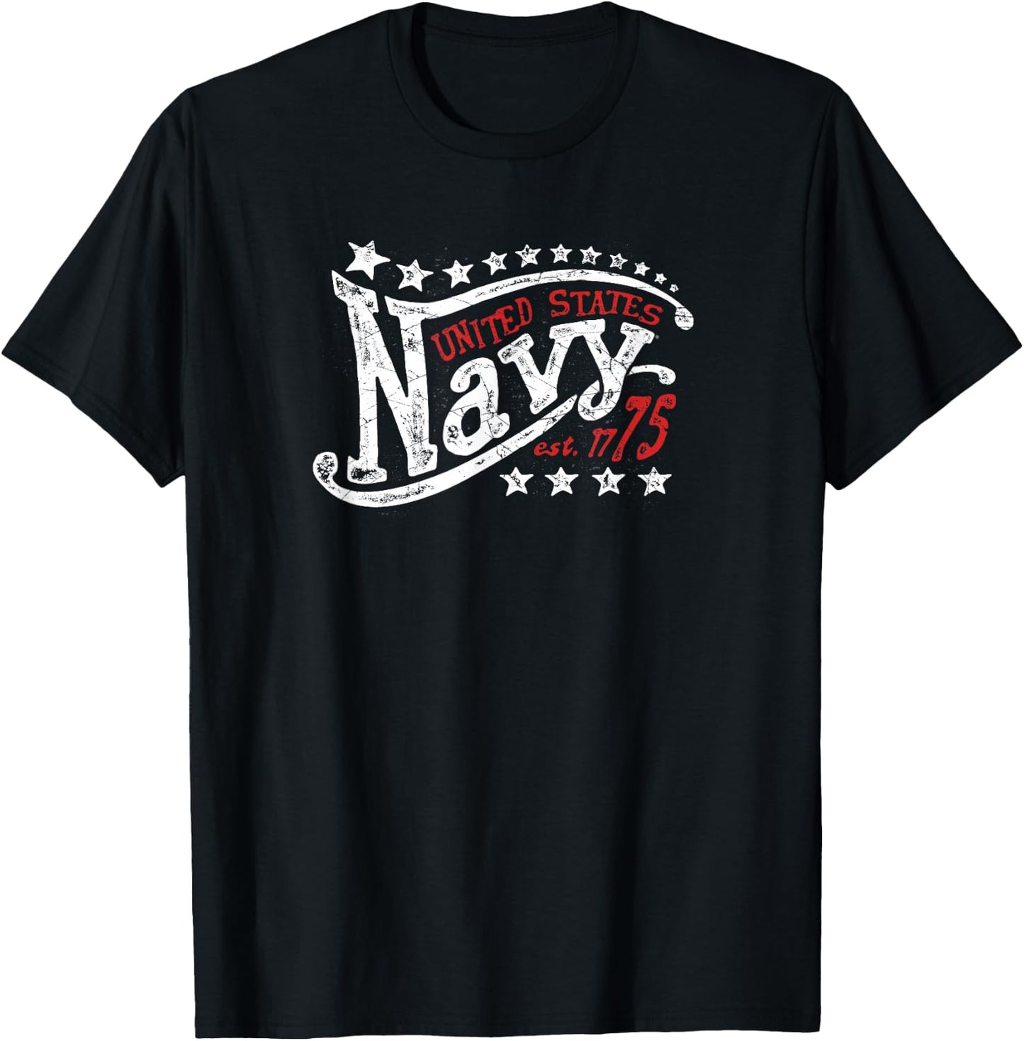 U.S. Navy Stars T-Shirt - T-Shirt | Black