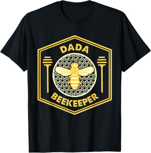 Dada Beekeeper Beekeeping Bee Lovers T-Shirt - T-Shirt | Black