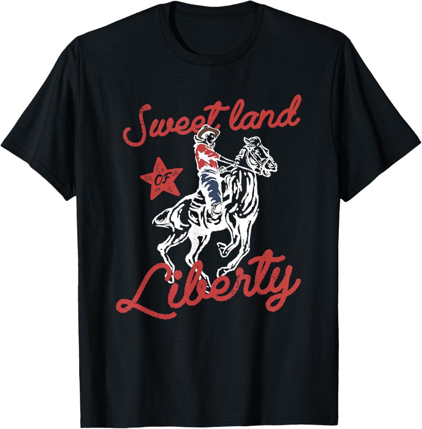 Sweet Land of Liberty T-Shirt - T-Shirt | Black
