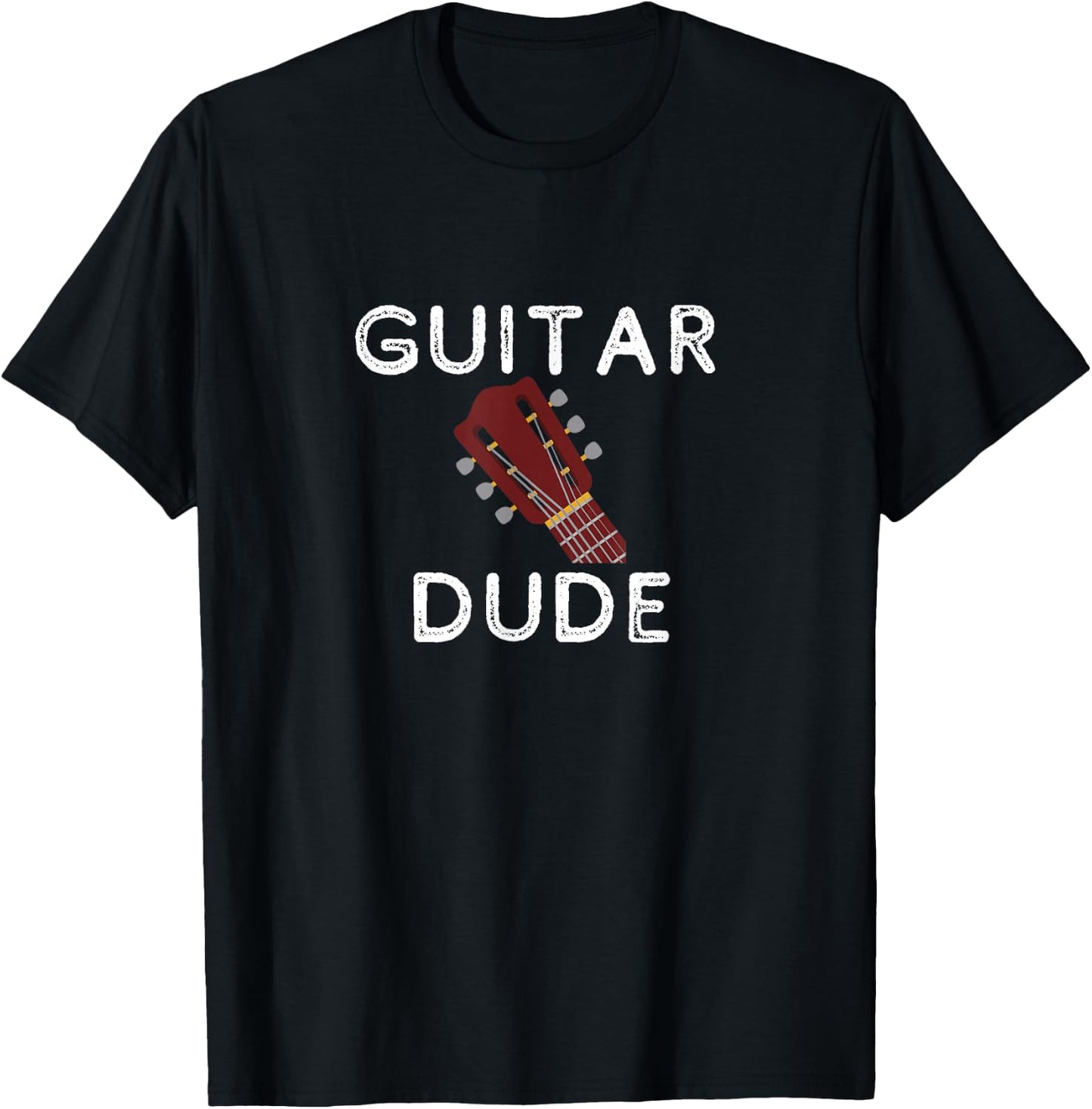 Guitar Dude Guitar Lovers Guitarist Boys Gift T-Shirt - T-Shirt | Black