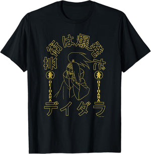 Naruto Shippuden Art is an Explosion with Deidara T-Shirt - T-Shirt | Black