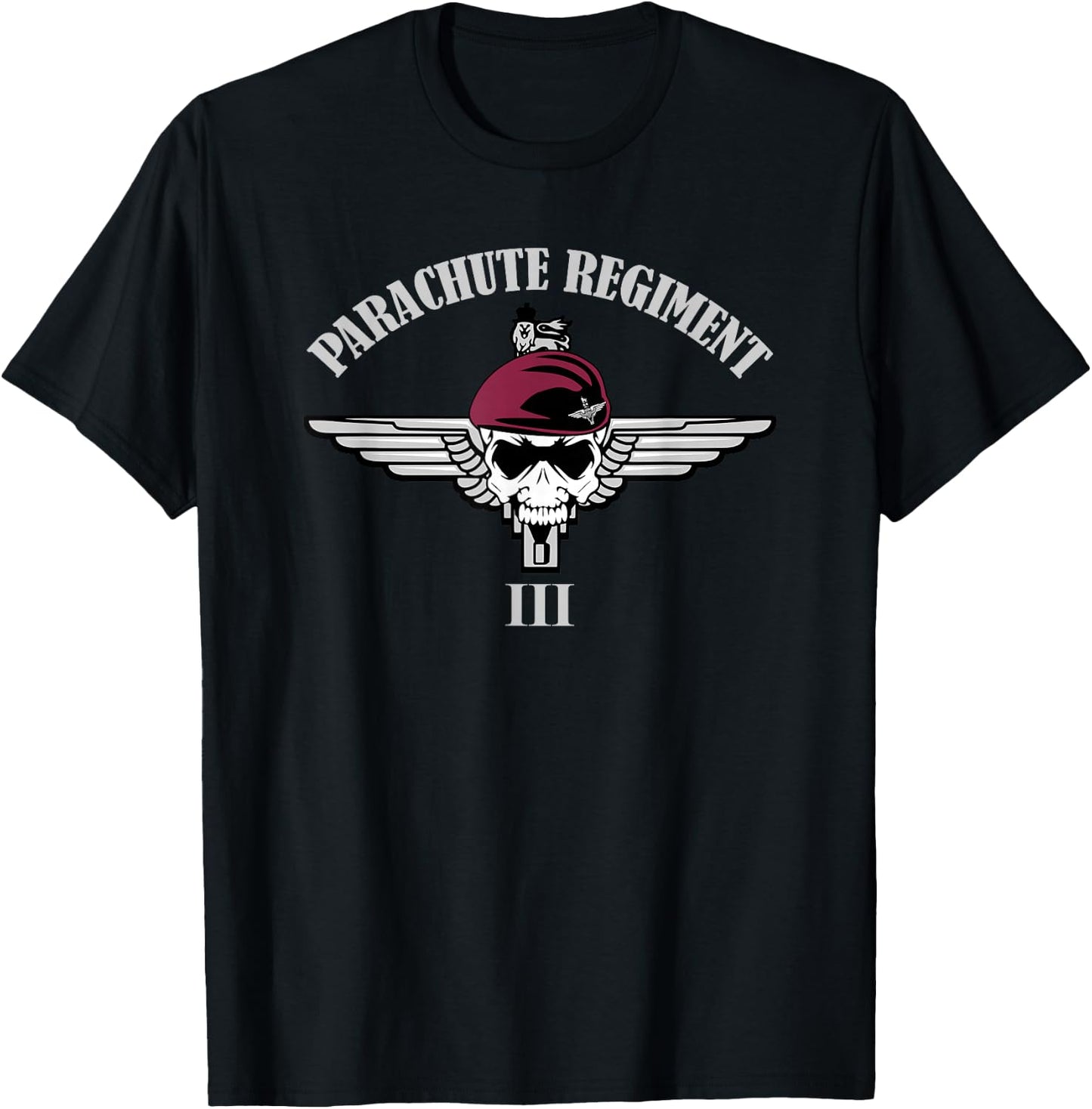 Parachute Regiment - 3rd Battalion (3 PARA) T-Shirt - T-Shirt | Black