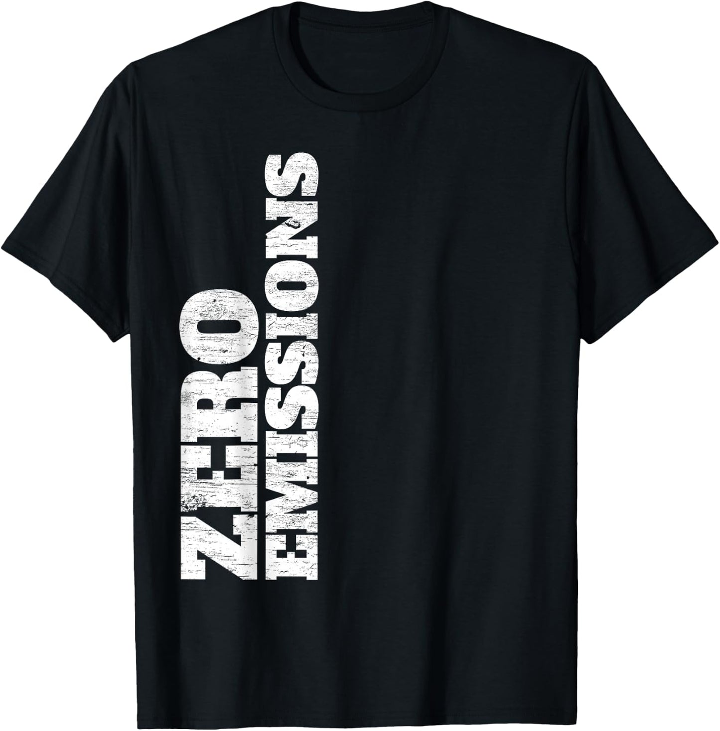 Electric Vehicle Zero Emissions EV Car Driver Electric Cars T-Shirt - T-Shirt | Black