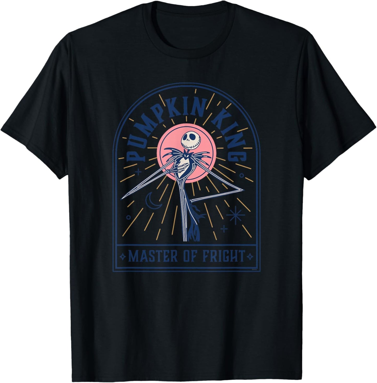 Disney The Nightmare Before Christmas Pumpkin King Mystic T-Shirt - T-Shirt | Black