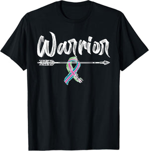 Metastatic Breast Cancer Awareness Month Warrior Survivor T-Shirt - T-Shirt | Black