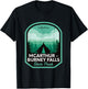 McArthur Burney Falls State Park CA Camping T-Shirt - T-Shirt | Black
