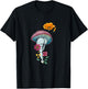 Sexy Mushroom Clothing Mushroom Collector Funny Graphic Gift T-Shirt - T-Shirt | Black