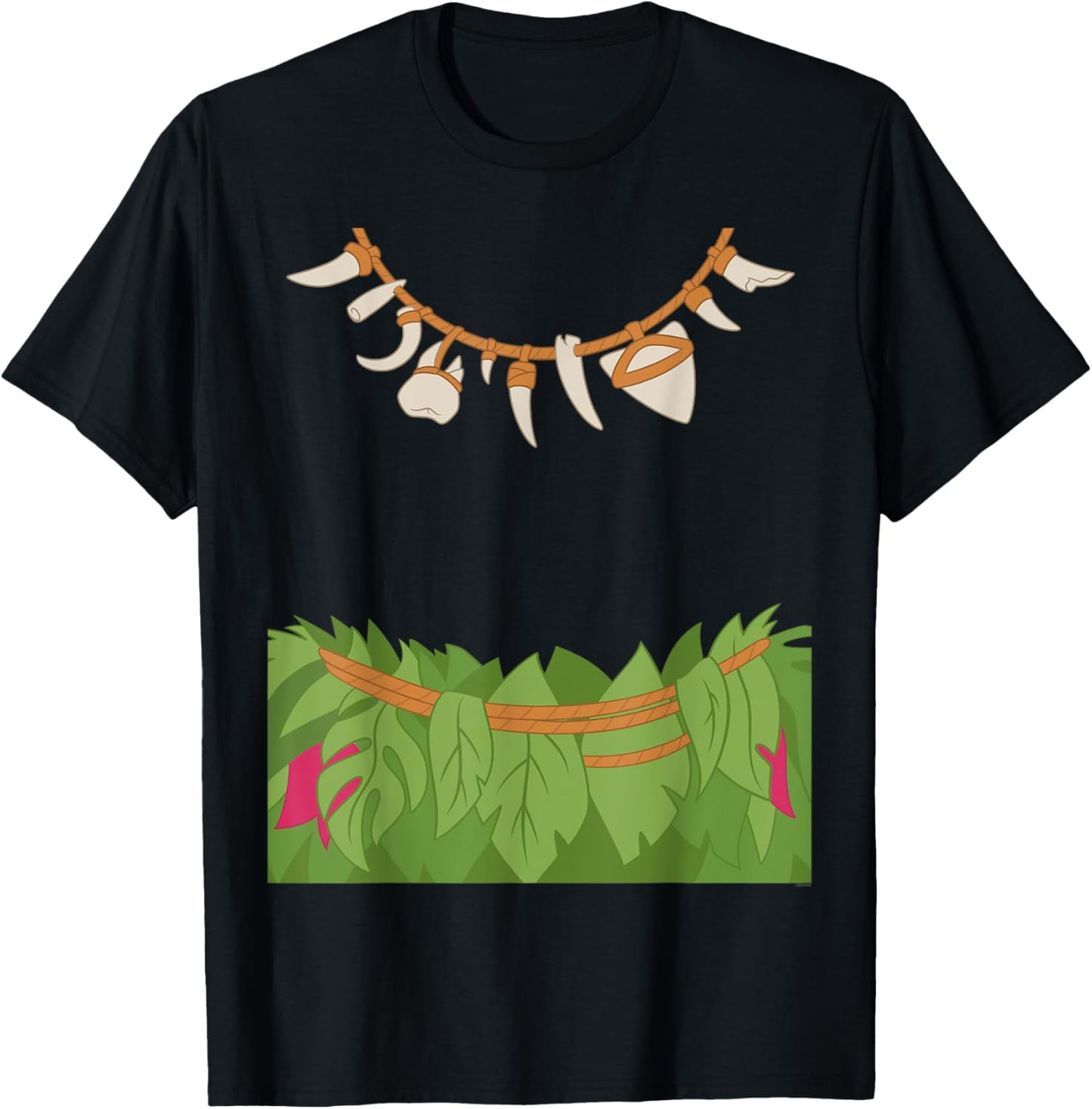 Disney Moana 2 Halloween Maui Inspired Costume T-Shirt - T-Shirt | Black