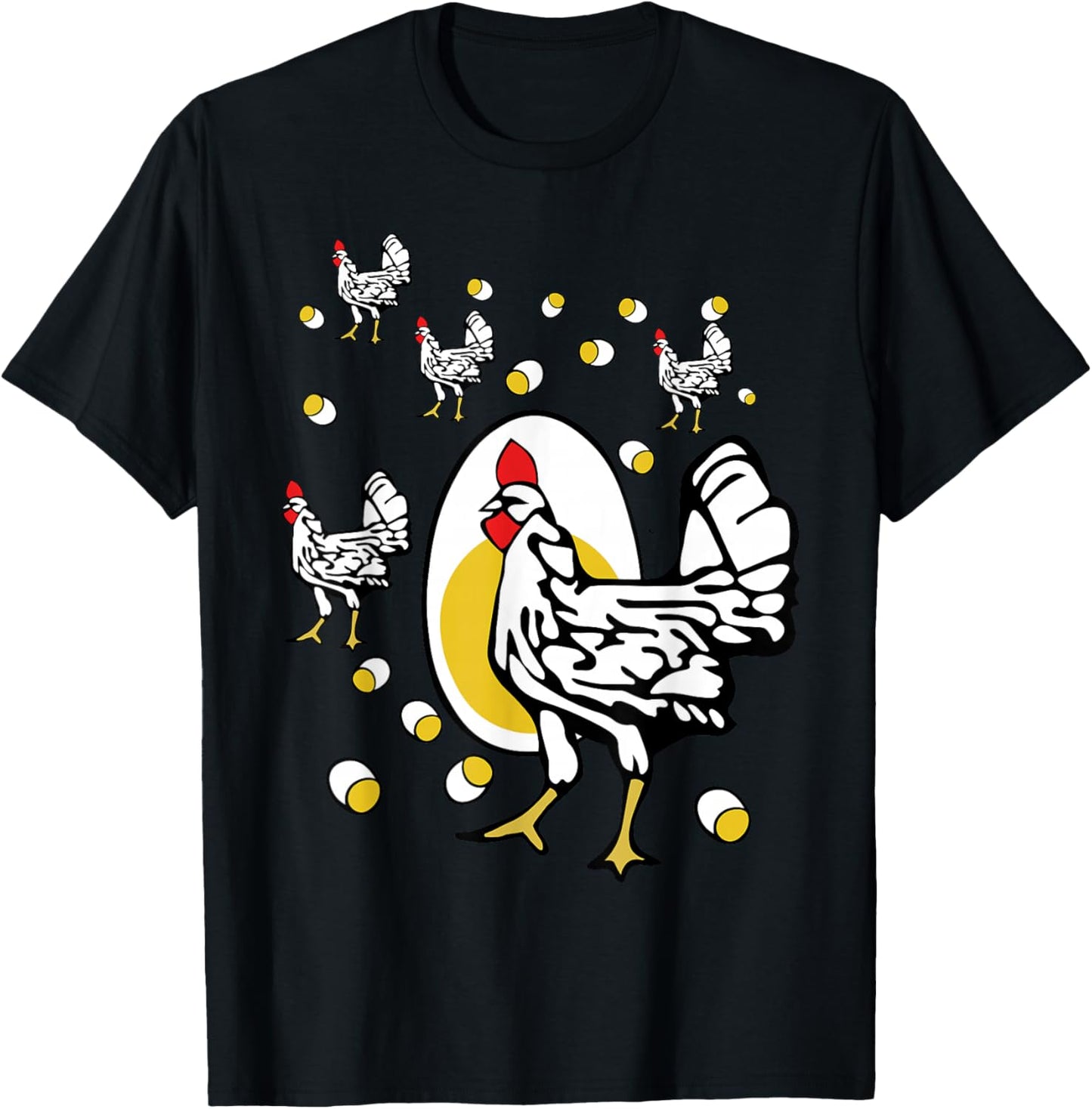 Roseanne Chicken Funny Shirt T-Shirt - T-Shirt | Black