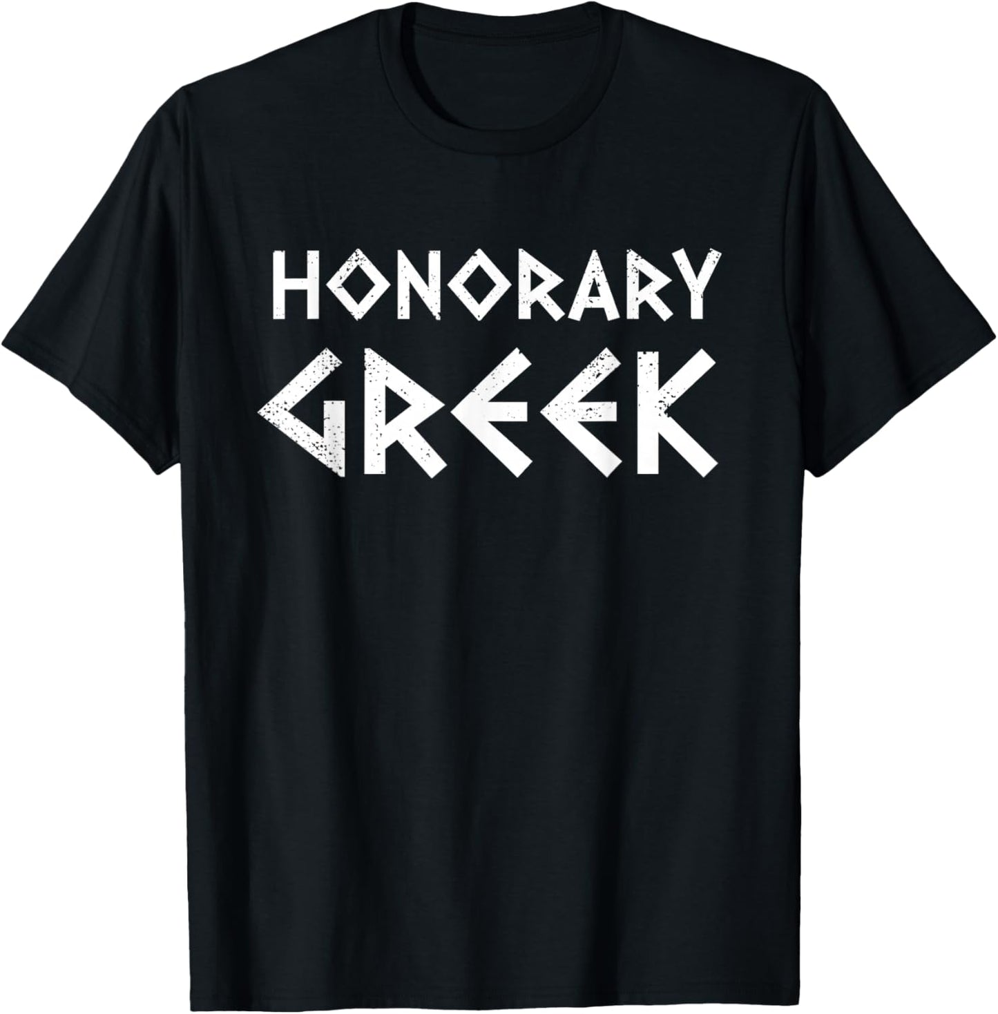 Honorary Greek Ancient Greek Wedding Greek By Marriage T-Shirt - T-Shirt | Black