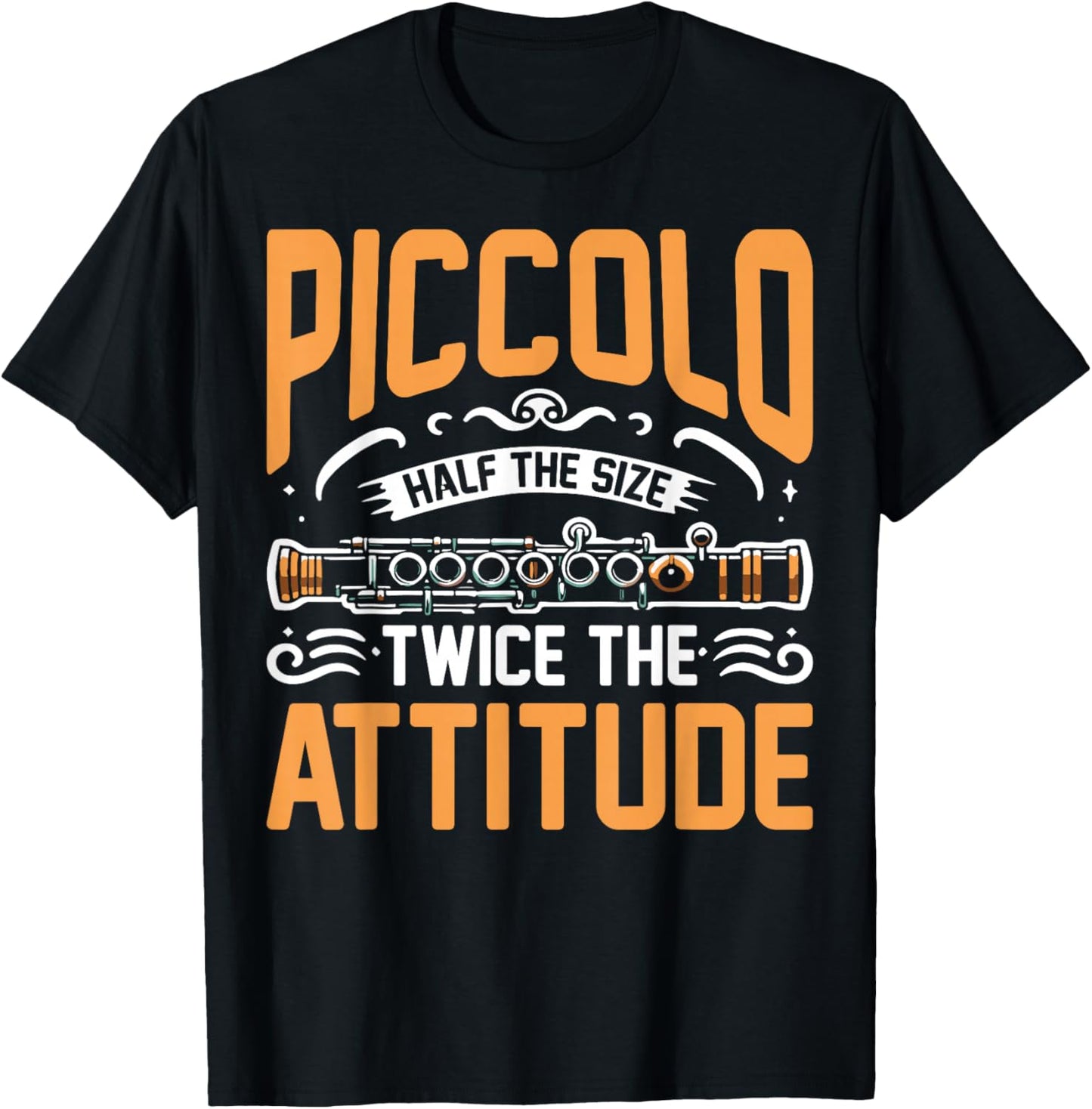 Piccolo Half the Size Twice the Attitude Piccolo T-Shirt - T-Shirt | Black