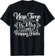 Nap Time is My Happy Hour - Funny Napping Mom T-Shirt - T-Shirt | Black