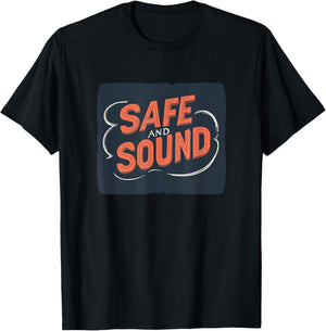 Stay Safe and Sound with this Cool Costume T-Shirt - T-Shirt | Black