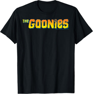 The Goonies Simple Logo T-Shirt - T-Shirt | Black