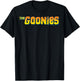 The Goonies Simple Logo T-Shirt - T-Shirt | Black