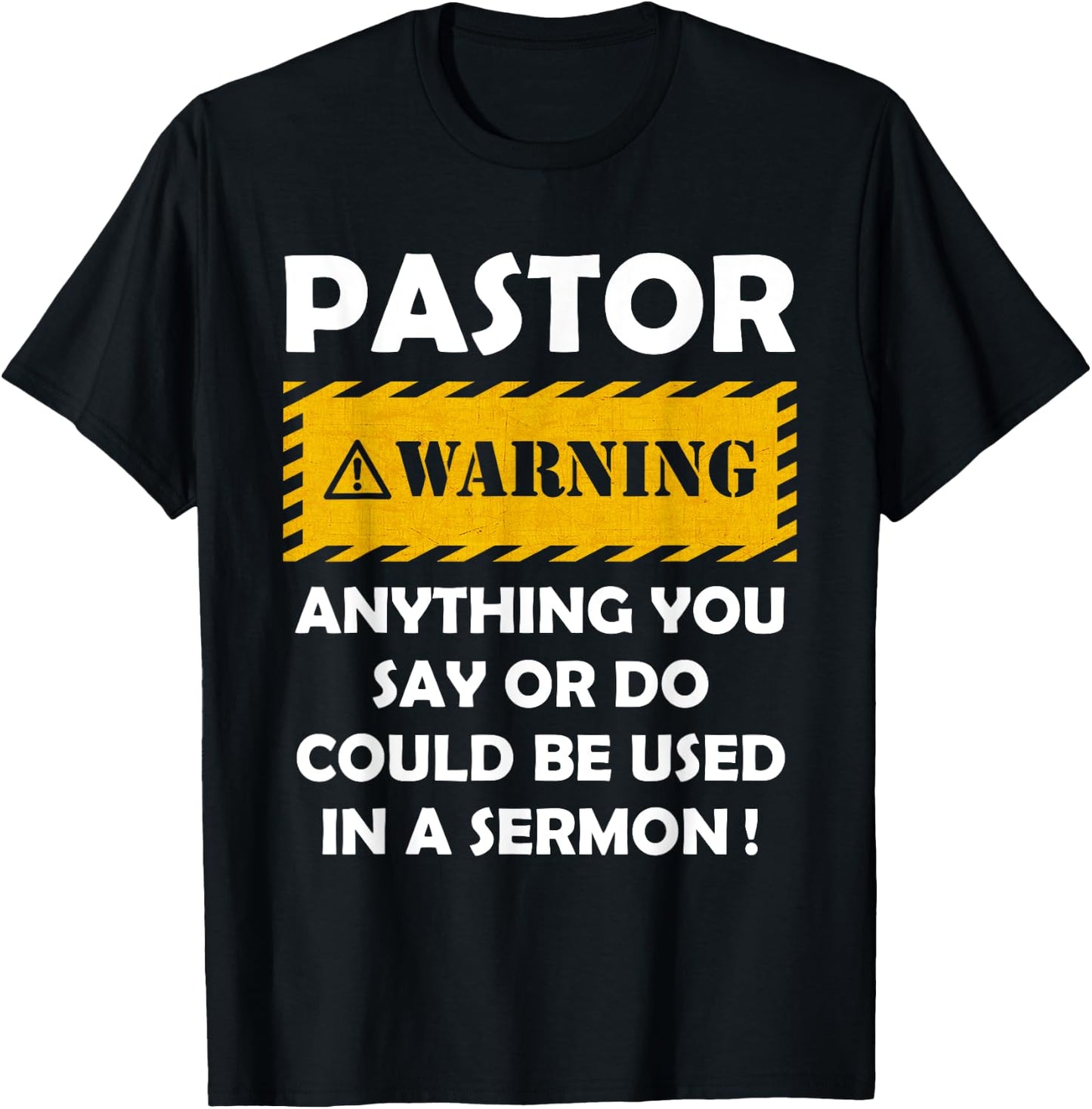 Funny Pastor Christian Jesus Believer Appreciation Men Gift T-Shirt - T-Shirt | Black