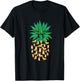 Novelty Summer Tropical Pineapples Fruit Pet Mom Funny Pembroke Welsh Corgi Dogs Pineapple Men Women Cute Dog T-Shirt - T-Shirt | Black