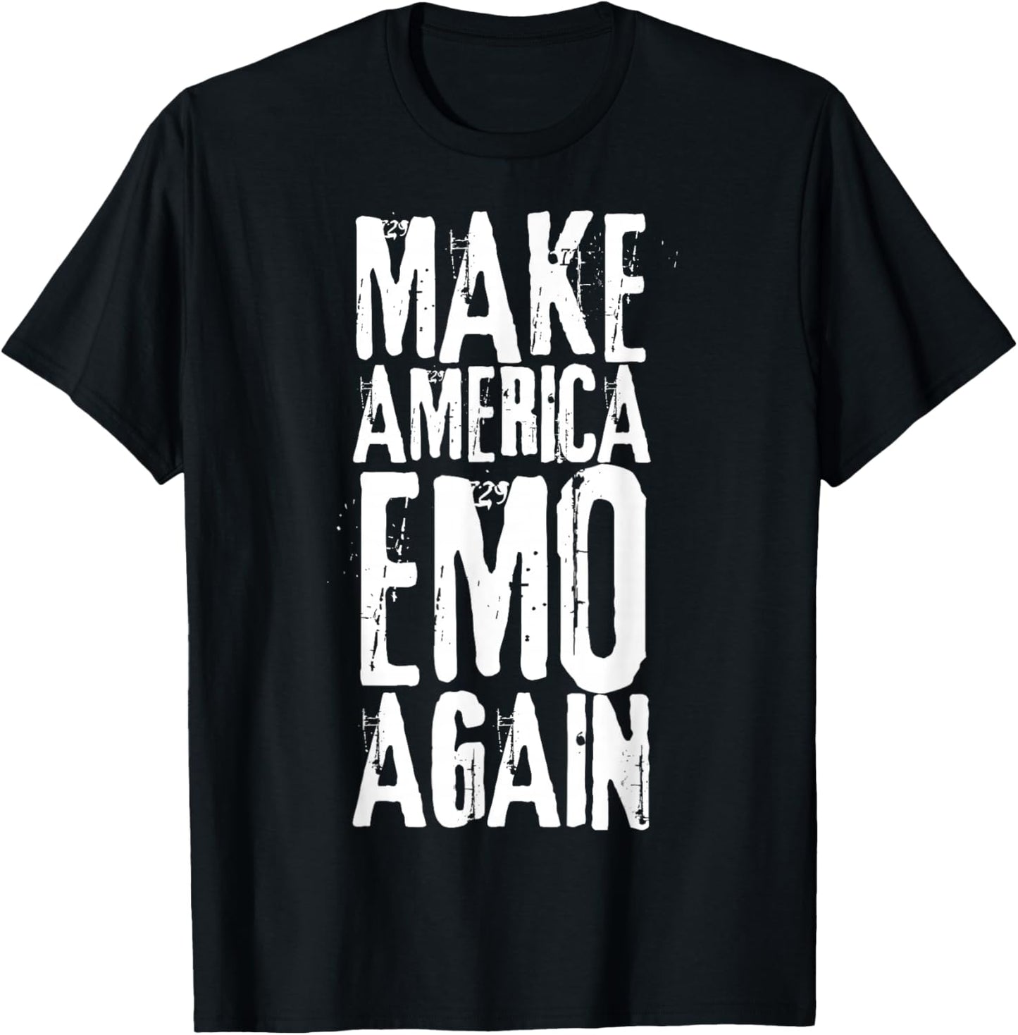 Make America Emo Again T-Shirt - T-Shirt | Black