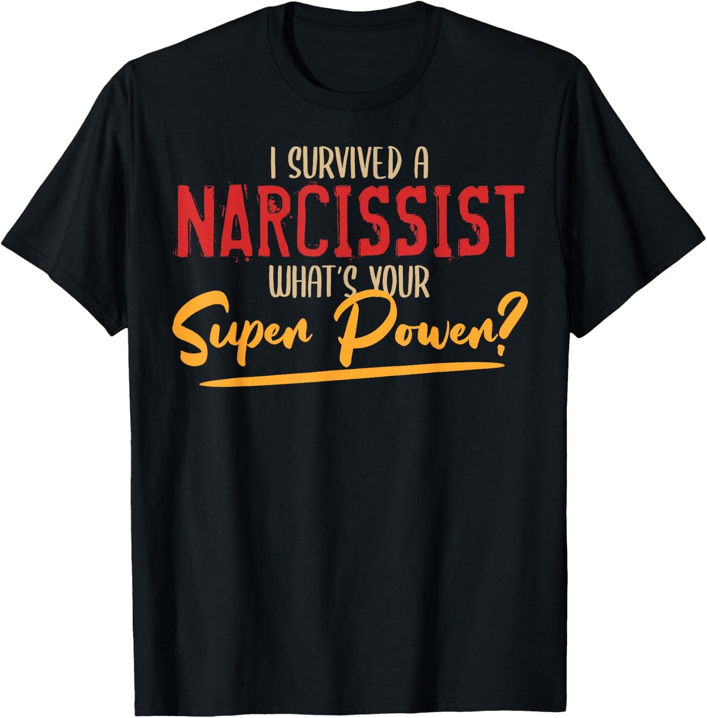 Funny Narcissist Ex Husband Wife Happily Newly Divorced T-Shirt - T-Shirt | Black