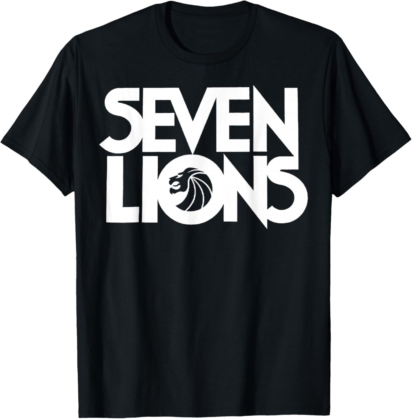 Seven Gift Lions T-Shirt - T-Shirt | Black